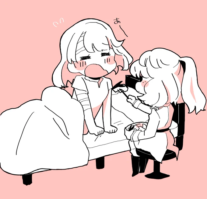 医務室にて #タニャヴィシャ 