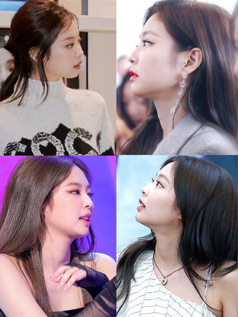 tiny_ninii's tweet image. in love with Jennie’s side profile