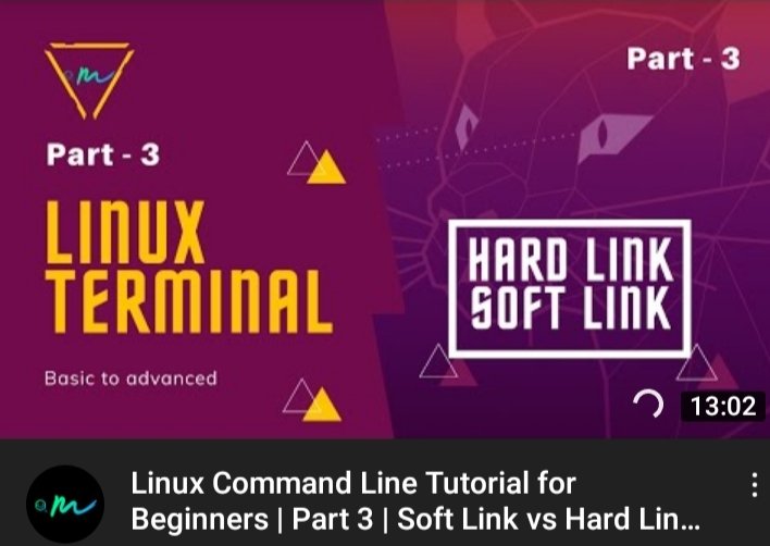 md_marufsarker's tweet photo. Linux Command line tutorial for beginners in Bangla | Hard Link | Soft Link

Search 🔍 on YouTube by my name for get this tutorial.

#Linux #Terminal #CommandPrompt #HardLink #SoftLink https://t.co/CM9wRzXvqU