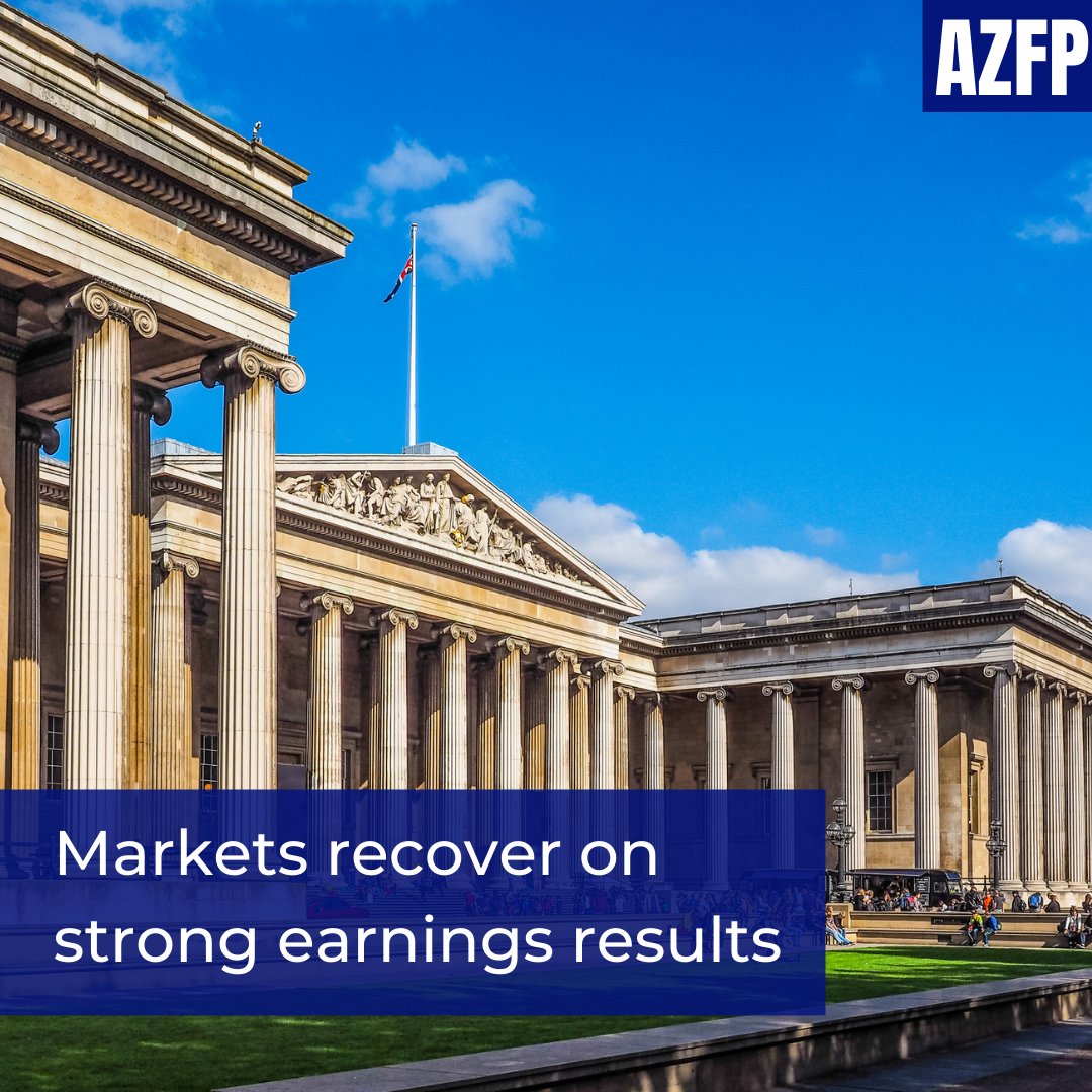 Investor fears around supply constraints, and inflation worries, were eased by a series of strong results posted last week exceeding market forecasts...

Read the full article here: alexziff.com/article/detail…

#financialplanning #finance #stockmarketnews #stockmarketupdate