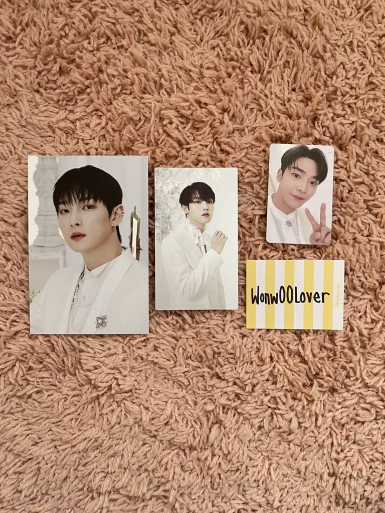 Wonw00Lover's tweet photo. WTT / WTS SF9 TURN OVER S VERSION PHOTOCARD , CONCEPT CARD AND POSTCARD
💟Have: Rowoon photocard, Inseong concept card, Zuho postcard
💟Want: Photocard: any Jaeyoon pc
Concept card: any Jaeyoon card OR $2.55
Postcard: any Jaeyoon card OR $3.55
🇺🇸 based / ww ✅ https://t.co/09MOV8ylCE