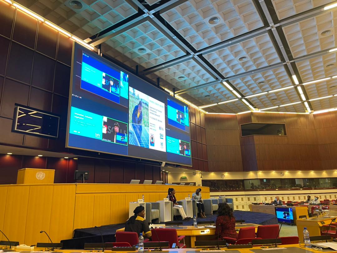 ProjetEjom's tweet photo. La SNV Éthiopie a ouvert ce matin, la 2ème édition de la Conférence Internationale des Opportunités d’Emploi et de l’Entreprenariat des Jeunes (OYE), sous la présidence de la Ministre des Femmes et des Affaires Sociales de l'Ethiopie. Thème "Innovation, Inclusion, Inspiration". https://t.co/4ID9LAwg8c