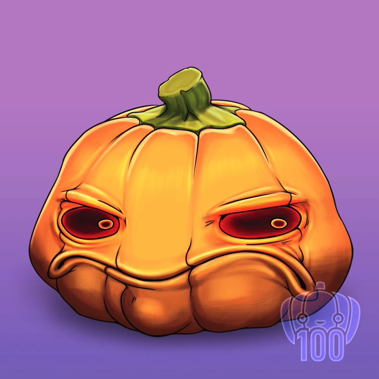 100pumpkinsnft's tweet photo. The first pumpkin coming to life... You don't want to miss our collection 😁🚀 https://t.co/K2jmHL3VD9