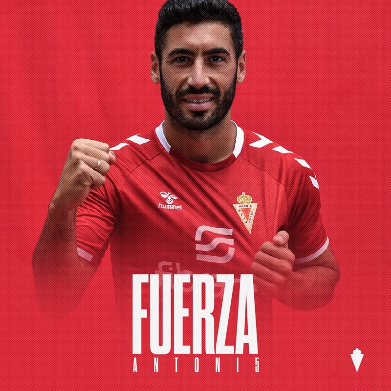 realmurciacfsad's tweet photo. #Club | 💪 ¡MUCHA FUERZA, ANTONIO!