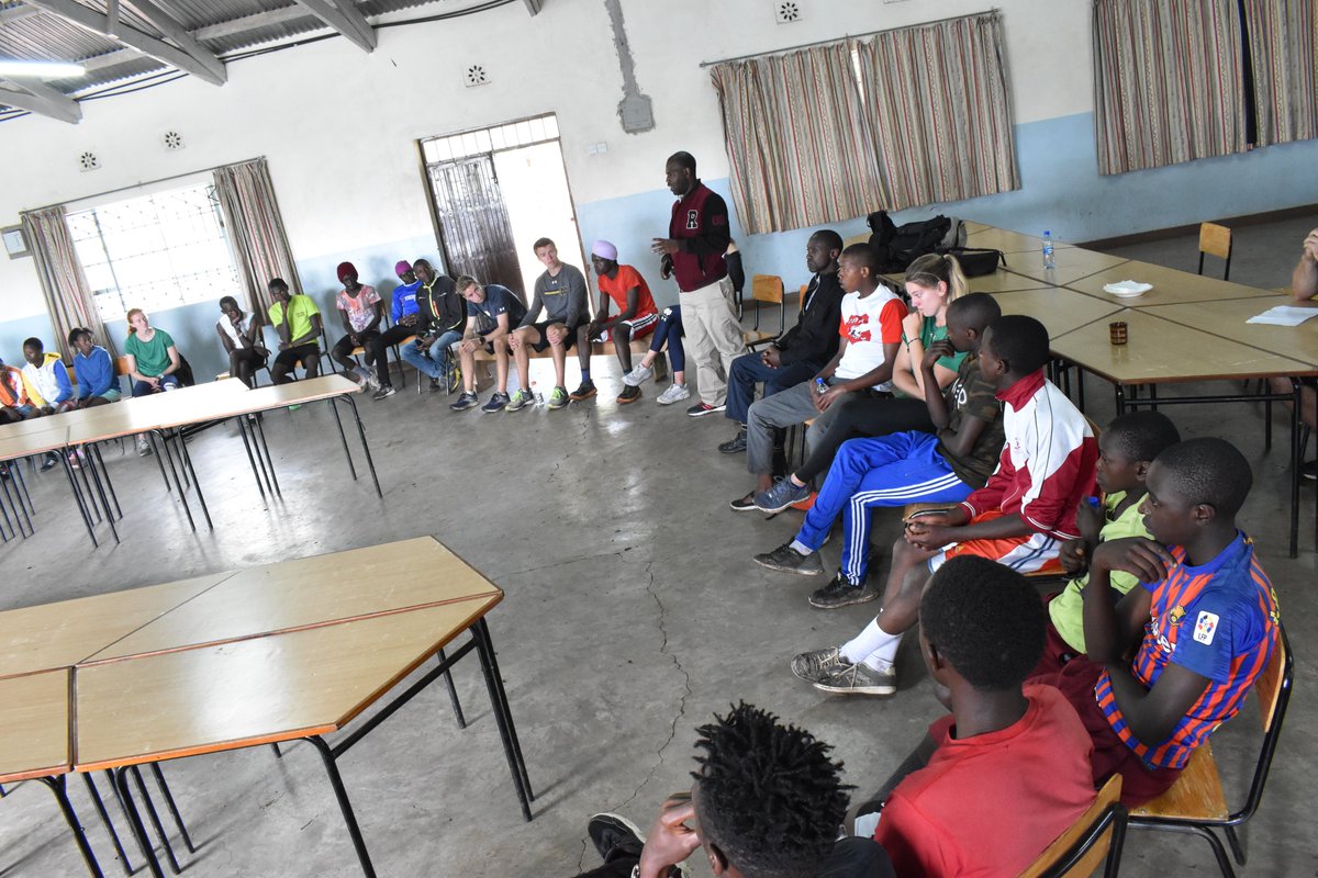 NDXCTF's tweet photo. Two years ago today, members of our program began a once in a lifetime adventure to Mugunda, Kenya.  In a partnership with @NotreDame's Institute for Educational Initiatives these young men and women shared their love of track &amp; field with the children of Kenya. https://t.co/3xQXeGCXkv