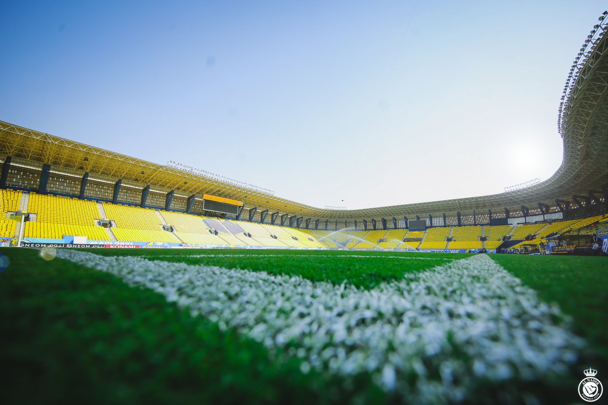 AlNassrFC's tweet photo. 📸 | أصفــر لون الفرح والسعادة 💛

ملعبنـا في كامل جاهزيته 🏟️ https://t.co/s95IWGQjcx