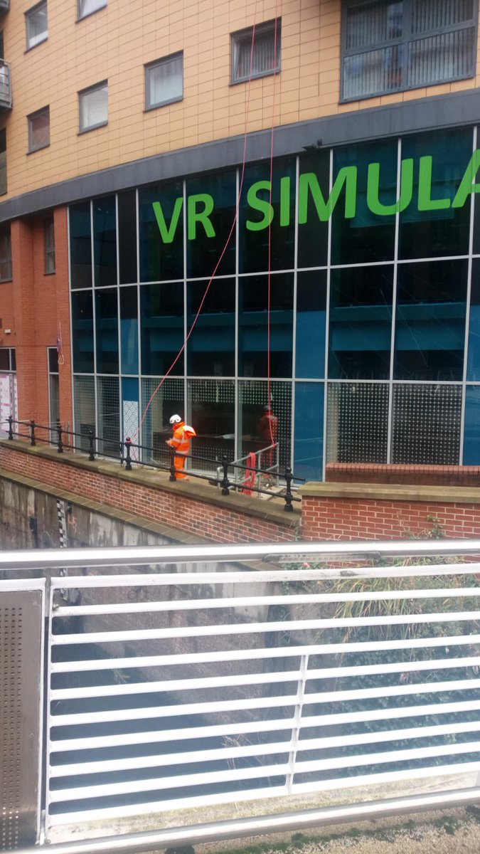 Excited to see the balconies start their remediation at Blue Granary, not sure we’d be brave enough to abseil! #buildingsafety