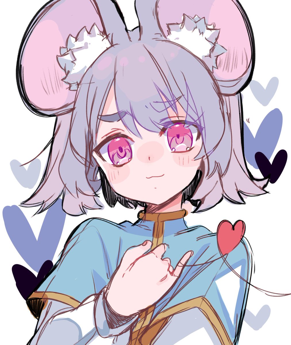 ナズーリン 「ファンboxでフリーアイコンとして配布しようかとを思って描いたナズーリン。 」|HALLジオン＠次は夏コミのイラスト