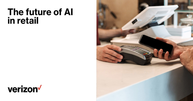 gregwelchusa's tweet photo. For retailers, leveraging #AI is more important than ever. Learn how to exceed customers' expectations. #IamVZ https://t.co/m5XMoDyCTj https://t.co/1Sb1VyJl9x