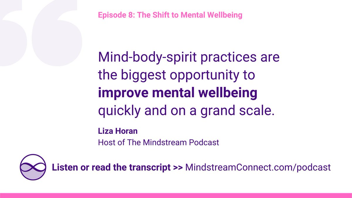Which #holistic practices improve mental wellbeing? It's a long list ~ listen or read the transcript of Episode 8: The Shift to Mental Wellbeing. bit.ly/Ep8mentalwellb… #mentalhealth #mentalwellbeing #mindbodyspirit #holistichealth