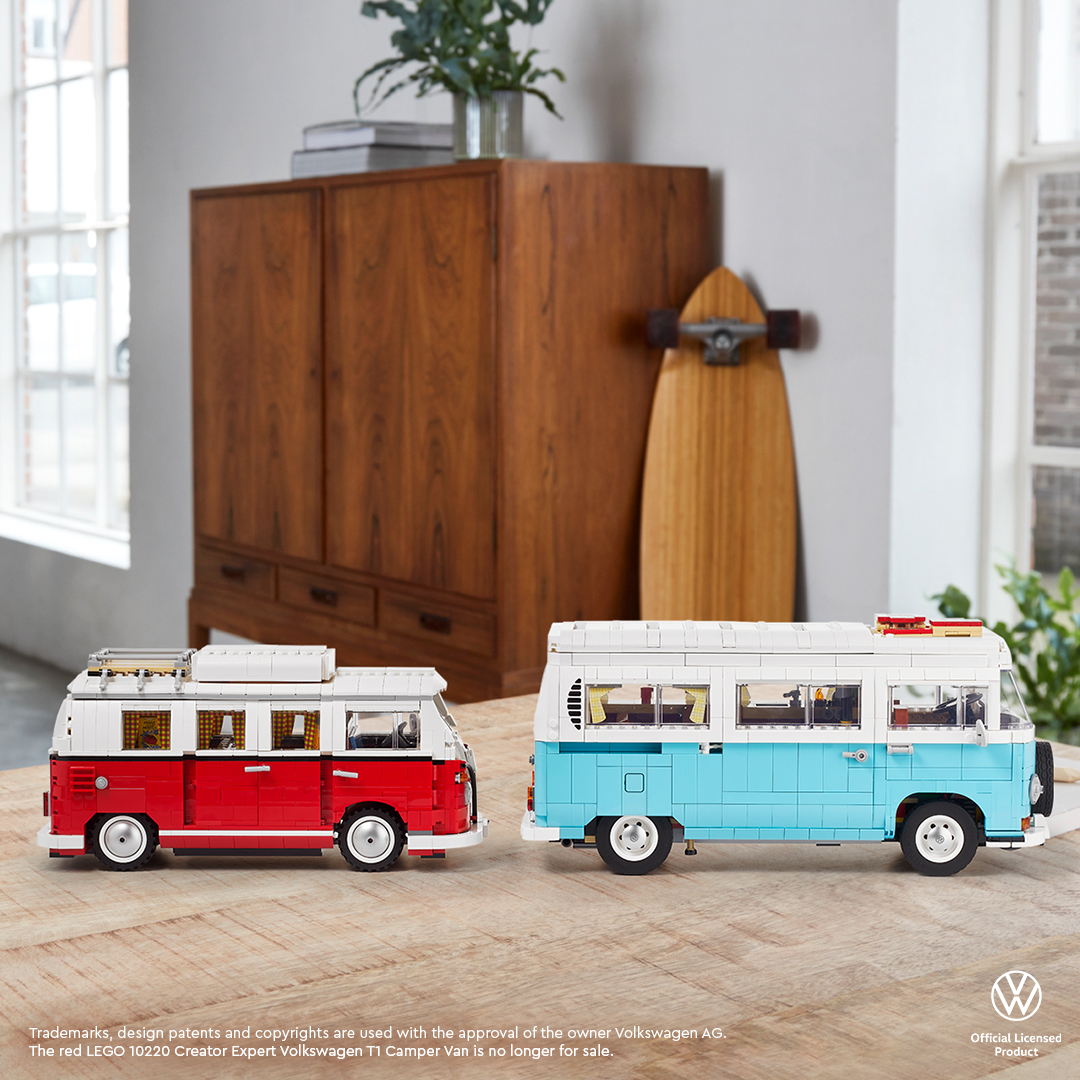 Gepard fjols Parcel LEGO on Twitter: "Embrace good vibrations with a new version of a much  loved legend. https://t.co/8S7oGTDWXc *The LEGO 10220 Volkswagen T1 Camper  Van is a retired product. https://t.co/zammc3ISLP" / Twitter