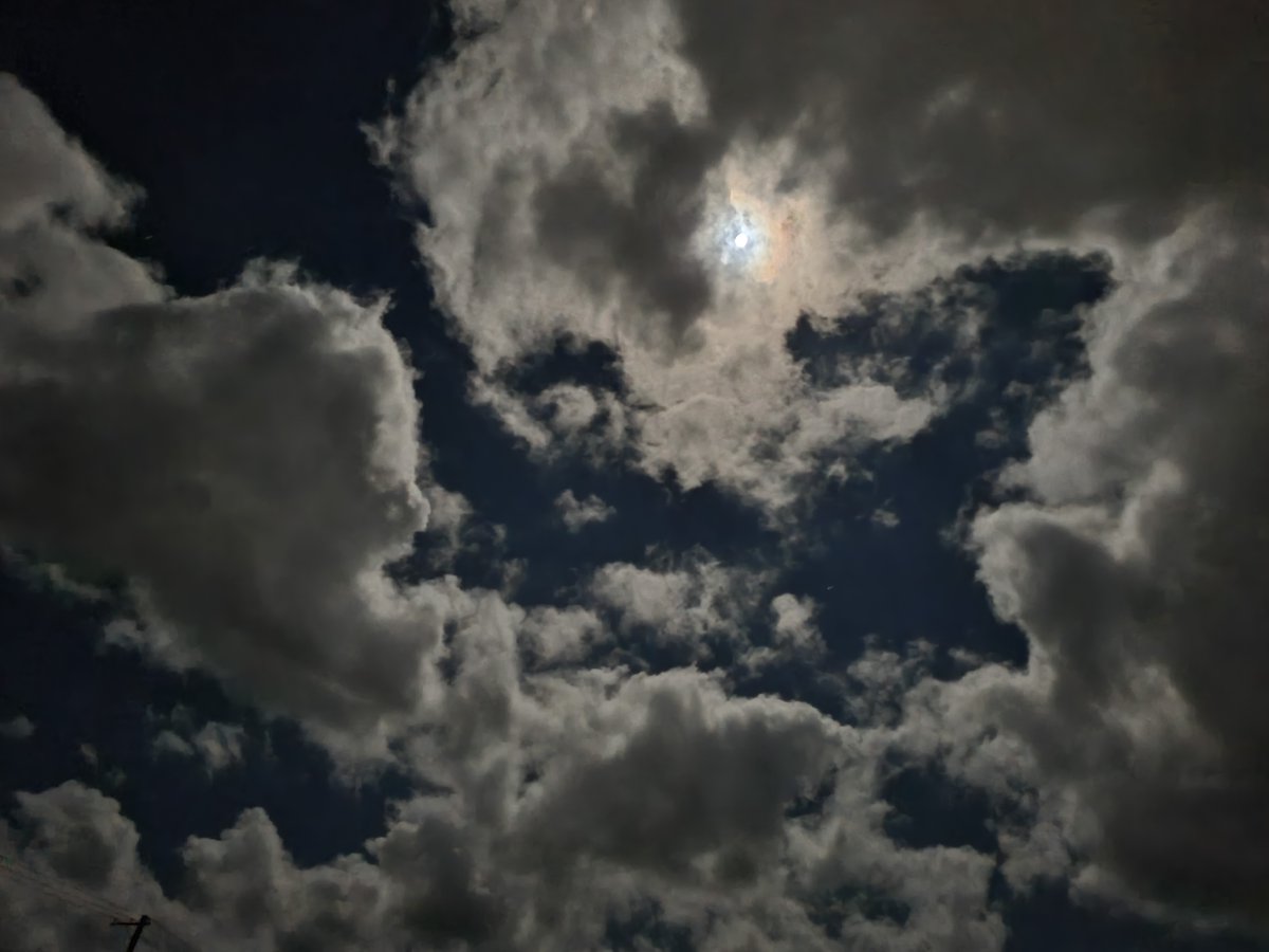 雲の顔 今朝の雲顔