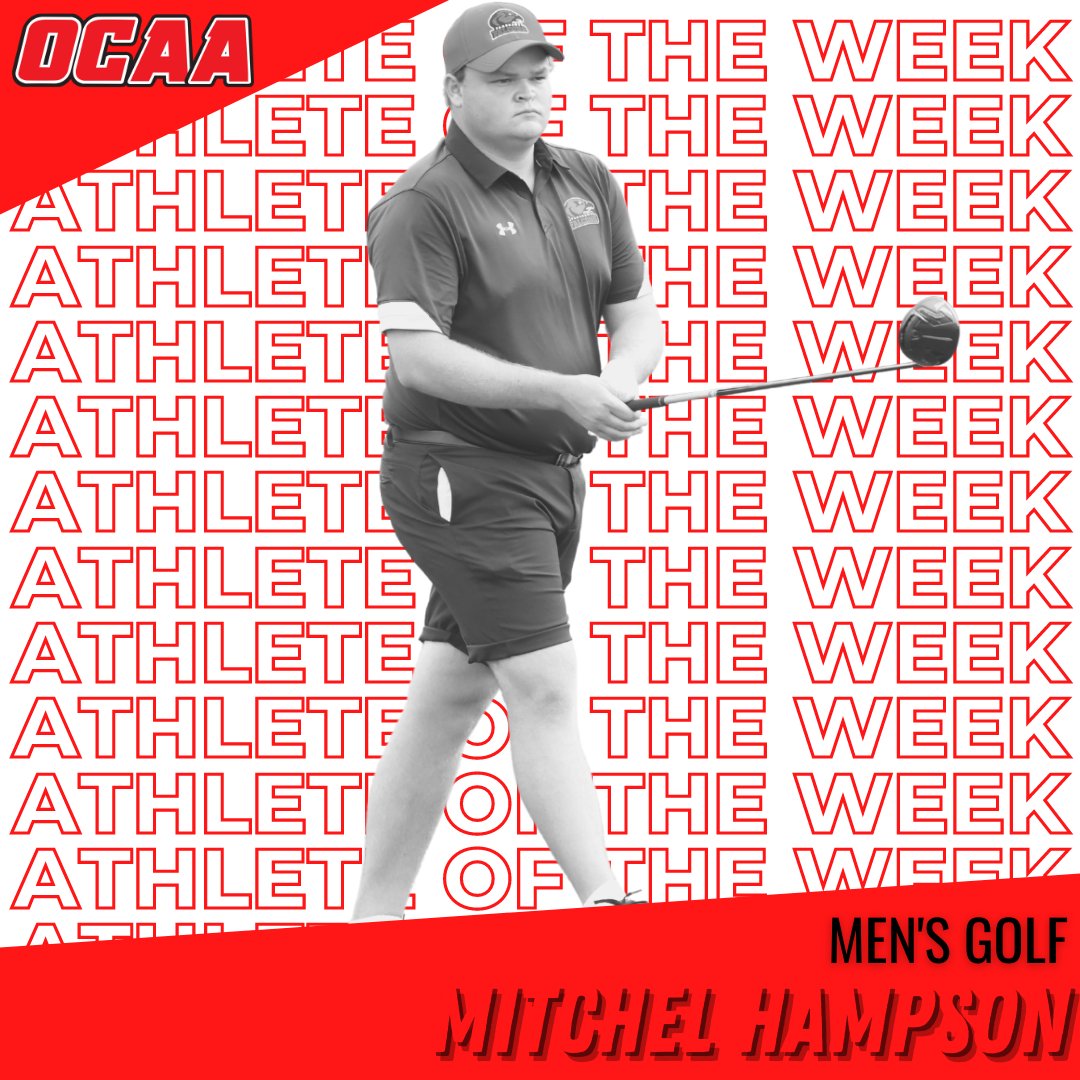 TheOCAA's tweet photo. 📢 #OCAAGOLF Athlete of the Week
🙂 Mitchel Hampson
⛳️ @FanshaweFalcons
🏫 @FanshaweCollege 
✏️ Golf &amp; Club Management
🗓️ 1
🏠 #MitchellON
ℹ️ https://t.co/VsB7XlXYCm https://t.co/uAjj9UOiFr
