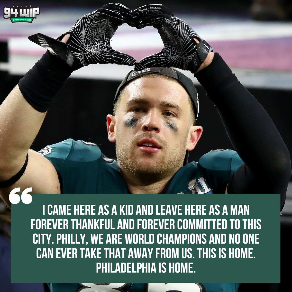 SportsRadioWIP's tweet photo. ❤️ https://t.co/k4hZJnmLxs