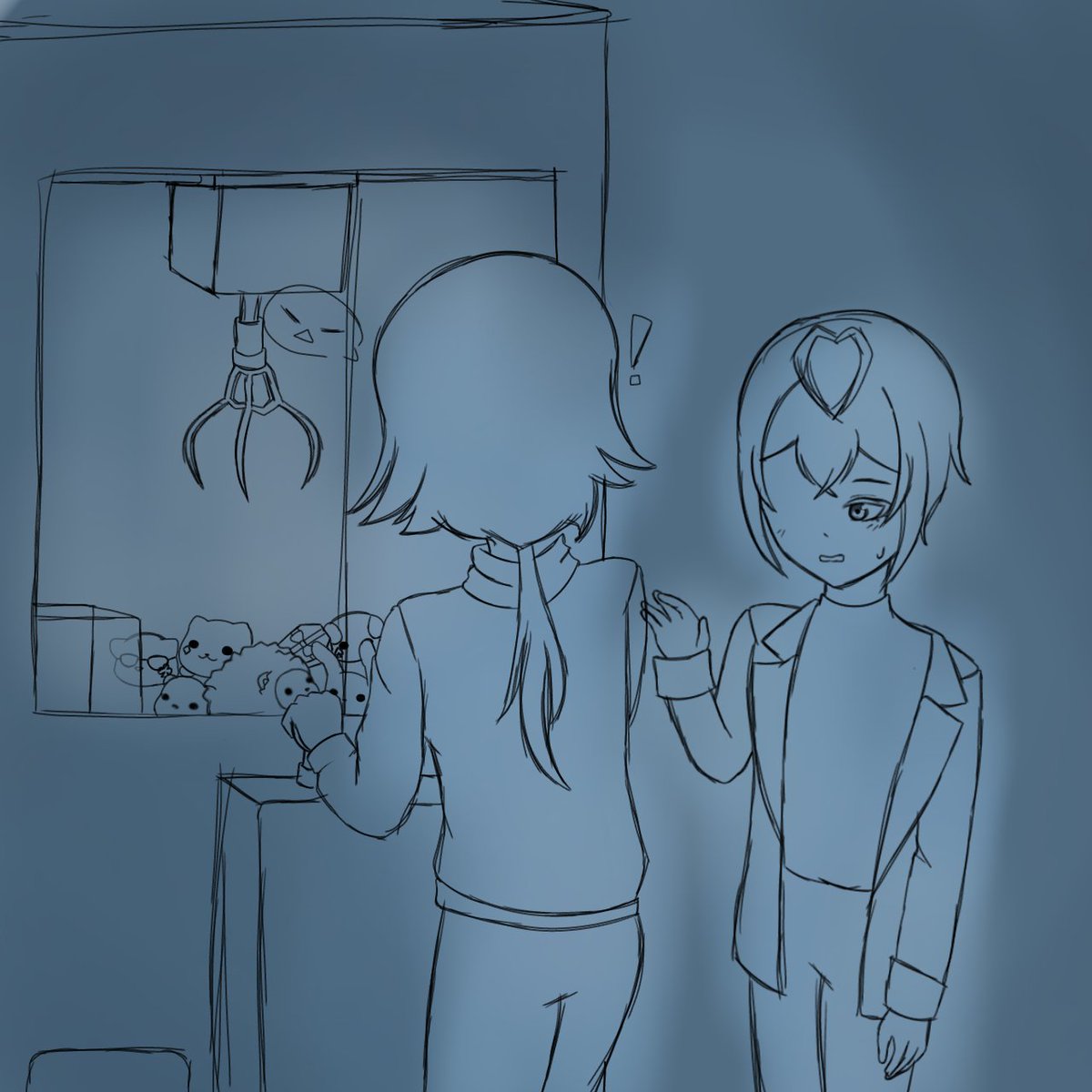 [#yumetober2021 #yumetober ] Day 19: Game

A: I'll get it for you! I can get it this time- ><
R: You really don't have to- ;;