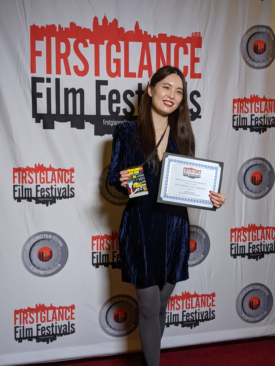 itsjesswchen's tweet image. It feels so good to say that #DramaHigh is now a two-time awarding-winning web series! Thank you, @FirstGlanceFilm , for recognizing our cast and crew's hard work with the #BestEnsembleCast and #BestDirecting awards! I know I'll never forget it! #WelcometoLIH