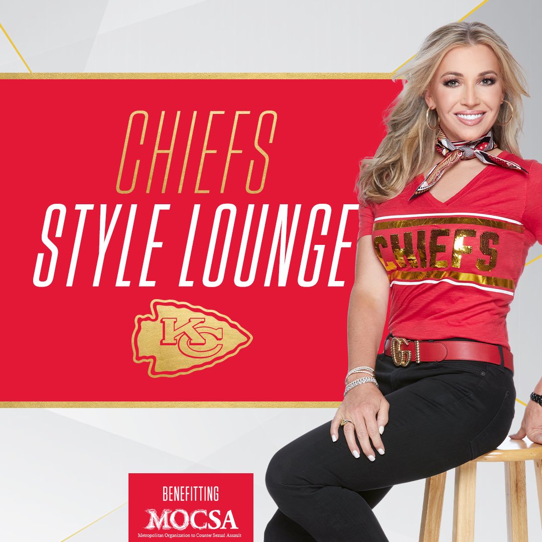 kcchiefsproshop's tweet photo. Join us for the 10th annual Style Lounge benefiting @mocsakc ! Takes place today, October 19th, 2021 at 6pm.
Pro shop phone: 816-920-8223
Hours: 10am - 6pm, Monday - Saturday
#Chiefs #StyleLounge #RedKingdom https://t.co/819XJsJcxL