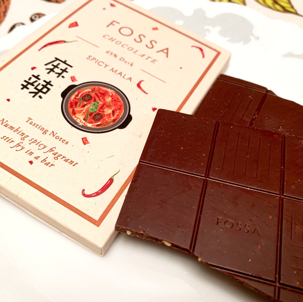 akira_tanaka_10's tweet image. フォッサチョコレートのスパイシー麻辣😋🍫🌶💕💕💕
#フォッサチョコレート #fossachocolate #トモエサヴール #tomoesaveur #chocolate