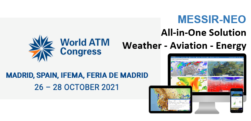 corobor_systems's tweet photo. SAVE THE DATE
Come visit us at booth # 945 for World ATM Congress 2021  held from 26 to 28 October in #Madrid!
We look forward meeting you and present our All-in-One Solution: MESSIR-NEO https://t.co/AbZ79u34hb
