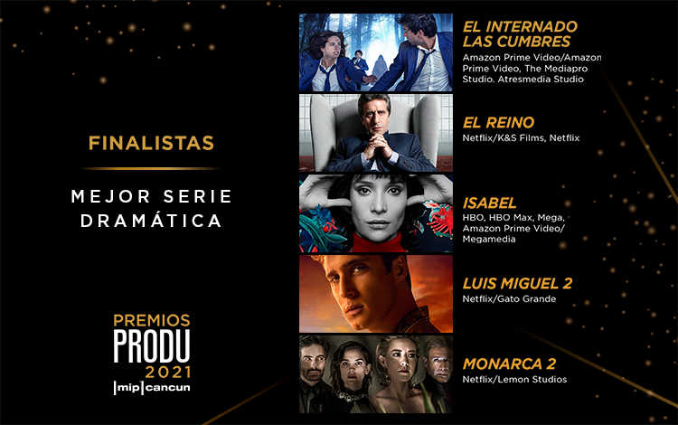 premiosPRODU's tweet photo. Felicidades a los finalistas de los #PremiosPRODU2021 🏆 en las categorías:
Mejor Serie de Acción, Policial, Terror, Thriller
Mejor Serie Dramática
Mejor Serie de Comedia
Mejor Telenovela
Más info: @produ https://t.co/f9AzfLUOHO💥
#MIPCancún2021 https://t.co/2KvC9hOmT9