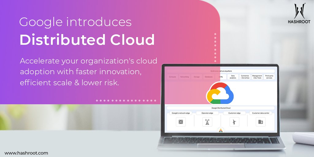 Google Distributed Cloud:

You can run your apps on any cloud or in any environment with open cloud solutions that renders consistency between public and private clouds. 

visit: cloud.google.com/blog/topics/hy…

#hashroot #googlecloud #googledistributedcloud #cloudsolutions
