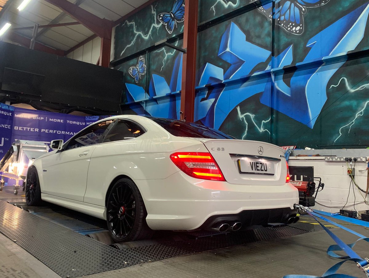 ViezuTech's tweet photo. One of our favourites - Another Mercedes C63 in for tuning and remapping - instant guaranteed 70BHP and 70 Nm Torque. Push a little harder and power gains of +100bhp are completely realistic. Great cars for tuning and driving https://t.co/vlqHsGPFgn #C63 #mercedesc63 #c63tuning https://t.co/PdXci3wwbH
