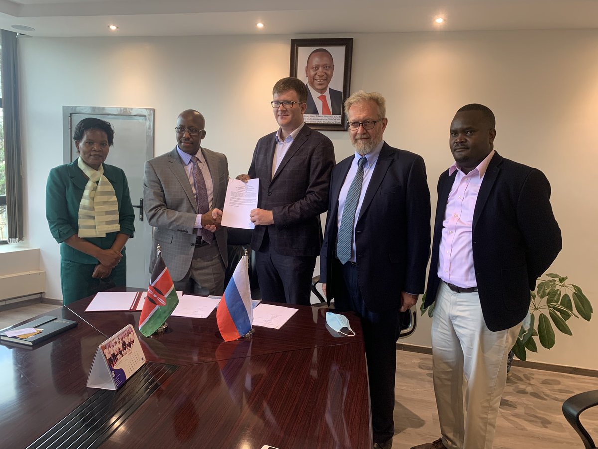russembkenya's tweet photo. #Kenya #Space Agency @SpaceAgencyKE will receive a telescope through #ISONscope initiative https://t.co/HlrrSzRle2