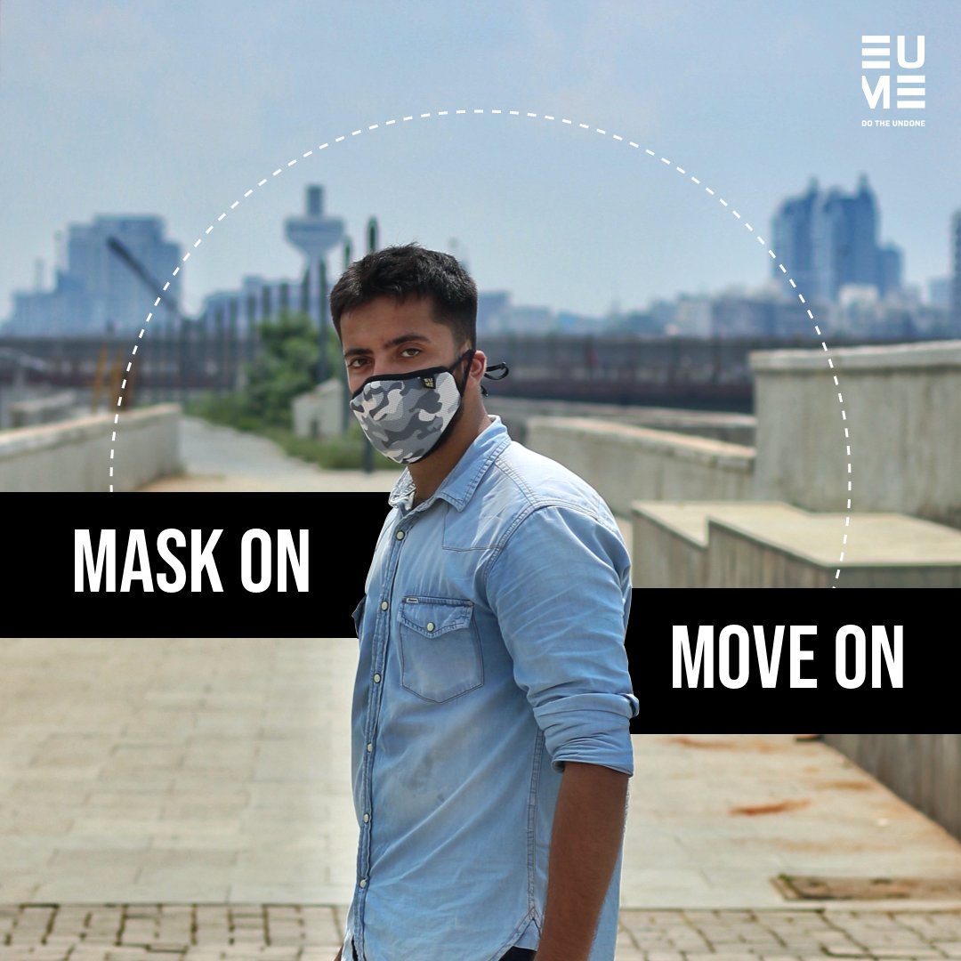 eumeworld_'s tweet photo. It's time to Mask On &amp; Move On. 
The best way to do it is with EUME Protect+ Masks with 4 layer filtration system. 

Shop now at https://t.co/0Y7HztemeF 

#EUME #EUMEMasks
#EUMEProtect #MaskonMoveOn #MaskOn😷 #wearadamnmask #stylishmask #maskstyle #maskup #maskupindia https://t.co/XfrOvZpaFA