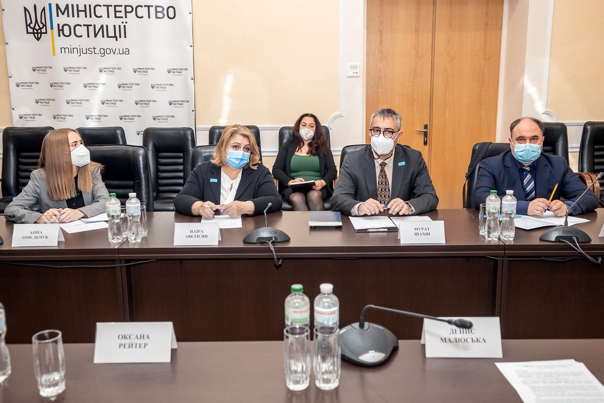 UNICEF_UA's tweet photo. Today @UNICEF_UA Representative met with Minister of Justice of #Ukraine to discuss results & plans in developing #childfriendly #justicesystem,Barnahus model, adopting Law on child-friendly justice & #resocialization program for juveniles suspected of committing criminal offence https://t.co/ePf8IvCy7X
