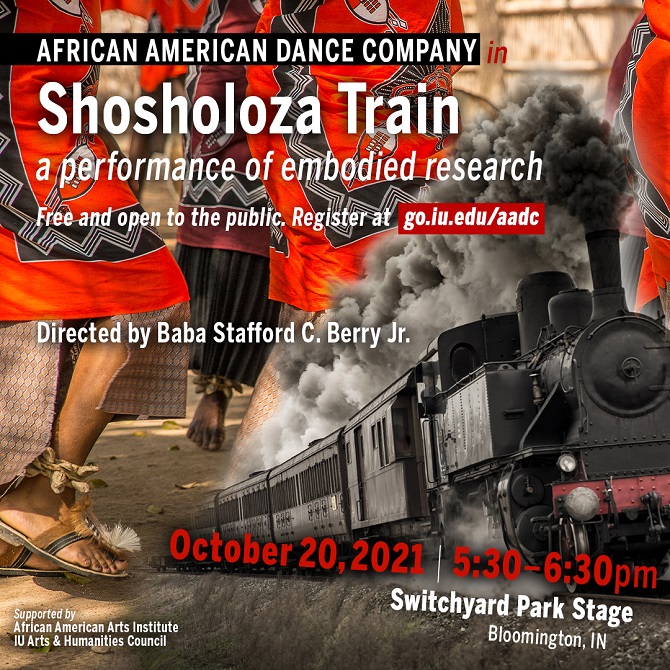 Join the African American Dance Company for a special performance Wednesday, October 20, 5:30-6:30pm at Switchyard Park Main Stage.  Register here: ow.ly/D7N550GtTaG