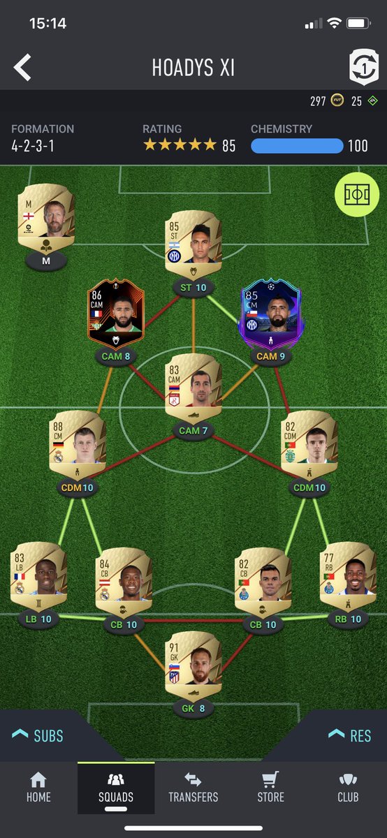 king5950's tweet photo. @DannyAaronsFUT 41212(2) is in game. Please rate this as my Xbox is broken and now cannot carry on my full untradeable squad. https://t.co/Xnnrp51Ok2