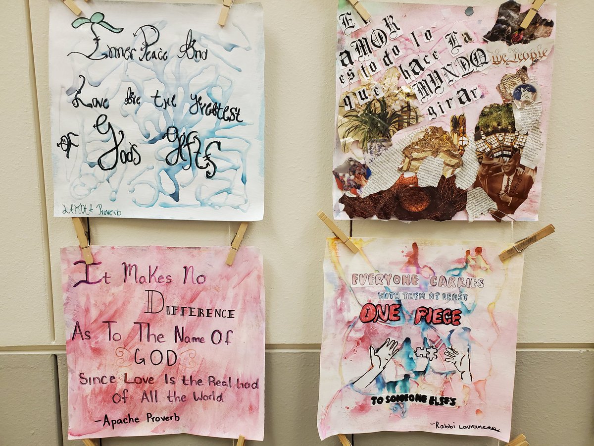 MsDayBCCPC's tweet photo. Irving ISD's Cardwell HS art students are participating in The American Love Project which seeks to inspire Hope/Love to repair social wounds in America!  Join us and upload your artwork: https://t.co/O2P0pwKQFw
#ArtistsMakingAKinderWorld
#TheAmericanLOVEProject
#HeartofCardwell https://t.co/9NIOP0yejJ