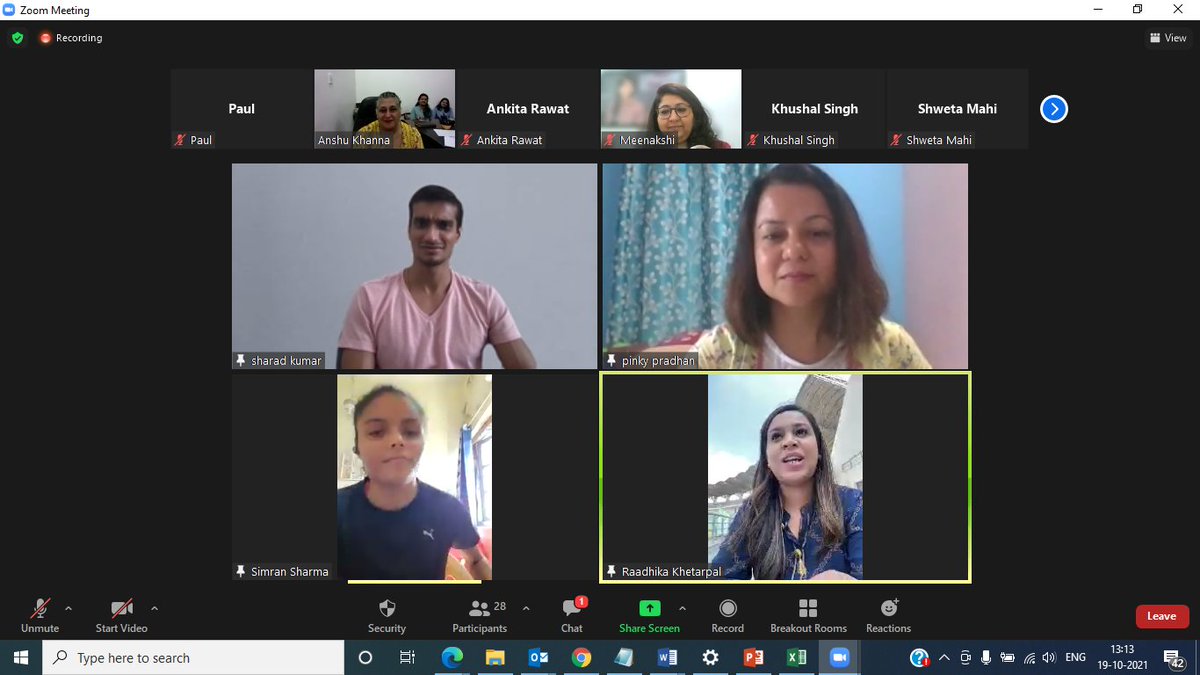 Plan_India's tweet photo. "More than health fitness mental fitness is equally important to perform well in any career path or otherwise."
Thank you @sharad_kumar01 for inspiring our girls with your story and voicing much needed attention on importance of #mentalhealth for all.
#EqualForbetter #idg2021 https://t.co/B9F8JMHE7u