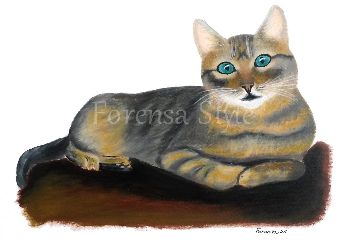 ForensaStyle's tweet photo. πΊ ... painting from the "Meow" series π»ππ
(acrylic on paper)
#forensastyle #meow #catpainting #catart #animalart #catlover #acrylicpainting #contemporaryart #modernart #cuteart #catoftheday #catloversclub https://t.co/w5Ka502SGj