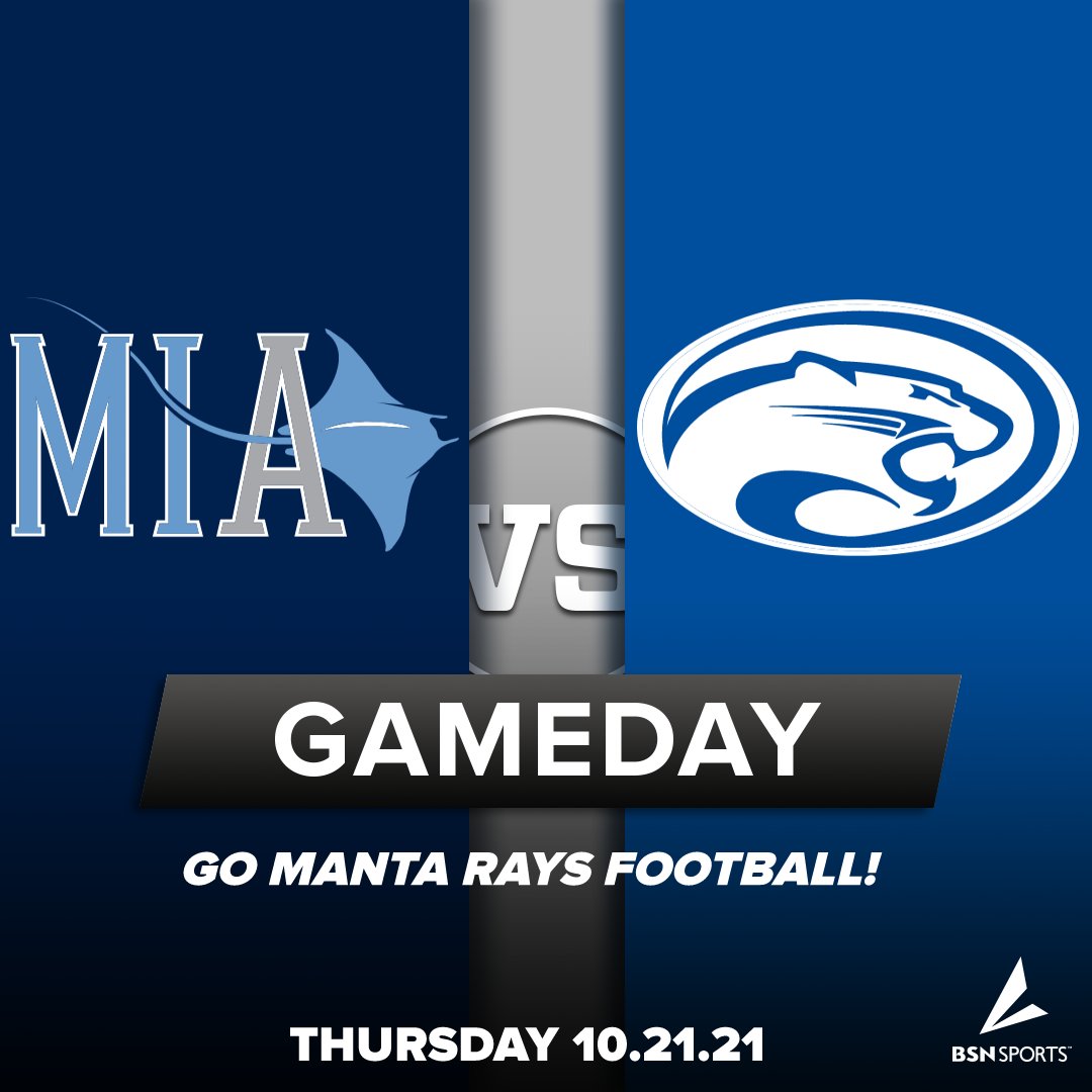 ETimko829's tweet photo. Good Luck to @MIA_Rays as they have Thursday Night football action as they take on @CanterburyFB . #GoRays @BSNSPORTS_SWFL https://t.co/hNA5hEJH2h