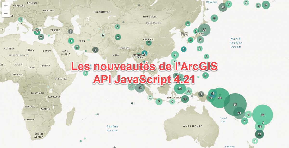 SzollosiSbasti1's tweet photo. https://t.co/kTqHchjPEY
Découvrez dans #codethemap les nouveautés de l'#arcgis api #javascript 4.21 (les améliorations des performances, le contrôle de l'ordre de dessin des entités, une expérience de snapping améliorée ...)
#webmapping #geodev #developers
@Esri_France https://t.co/HJ1lFC5Rr8