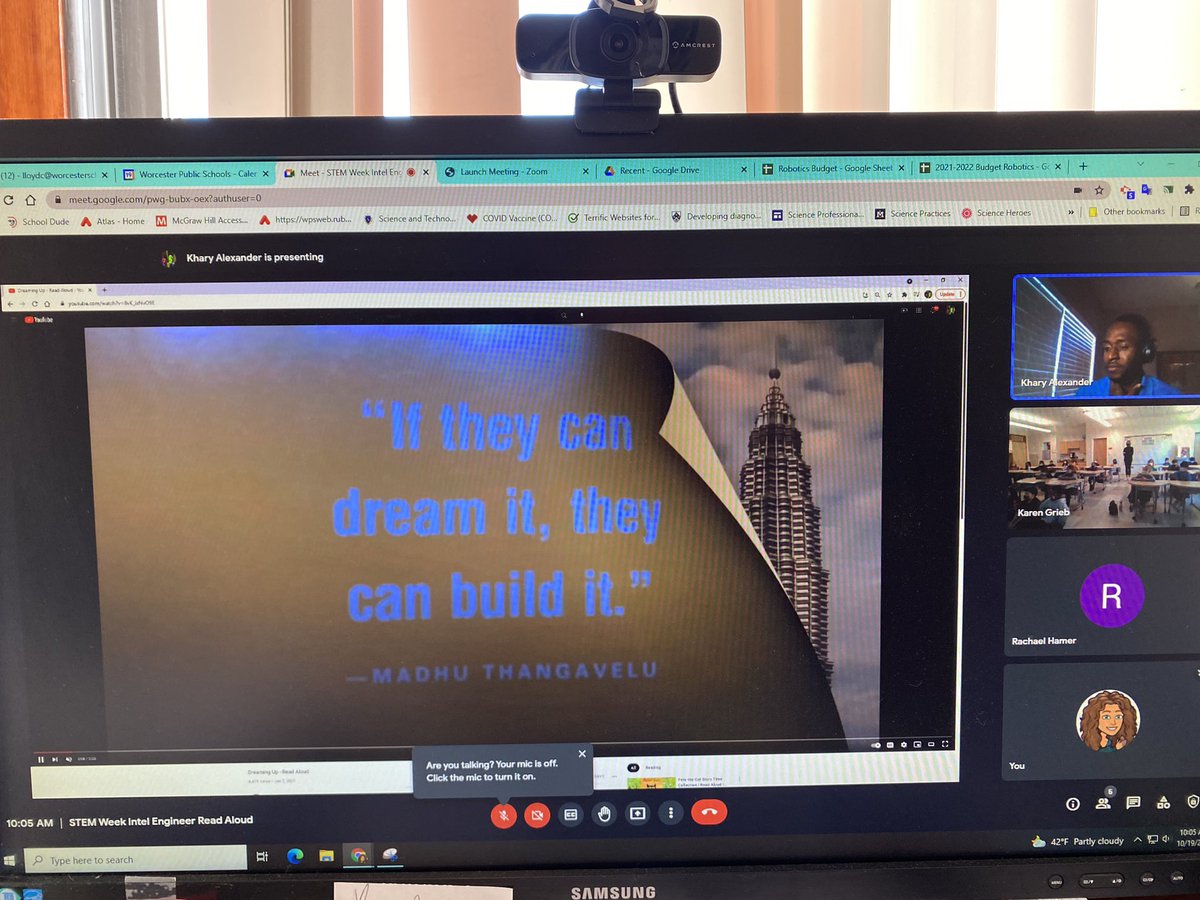 ScienceWPS1's tweet photo. @worcesterpublic 2nd grade students visited with @intel engineers for a #readaloud and Q&amp;A so they can see themselves as #STEMcapable for day 2 of #MassSTEMWeek @OCPLwps @lloydcinspire https://t.co/GUTeP152ZV