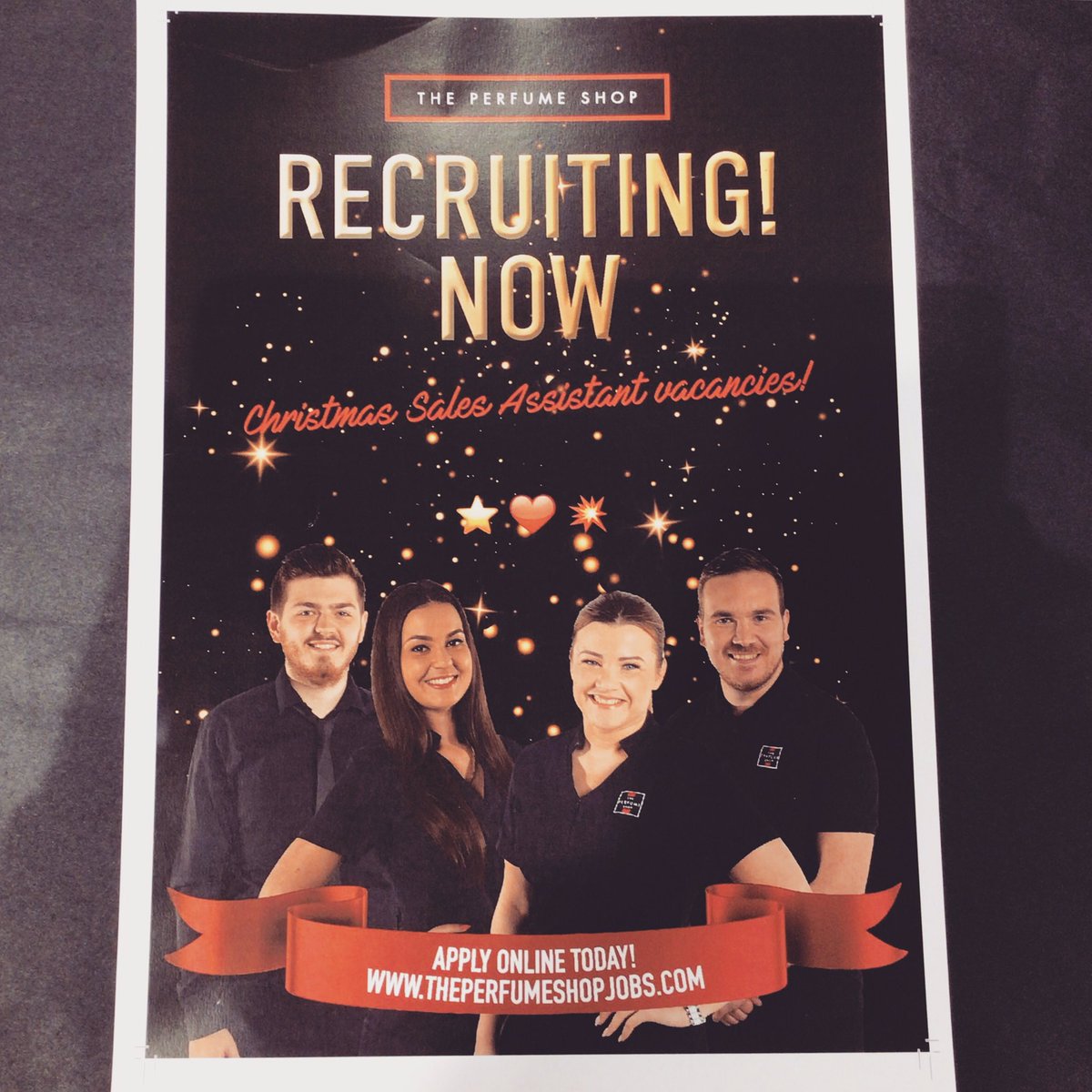 ‼️RECRUITING NOW‼️ Christmas Sales Advisors required at @tps_chester ✨ a fantastic opportunity to be part of our lovely team 🥰 apply online today at theperfumeshopjobs.com 💕 #theperfumeshop #chester #recruiting #tps #perfume