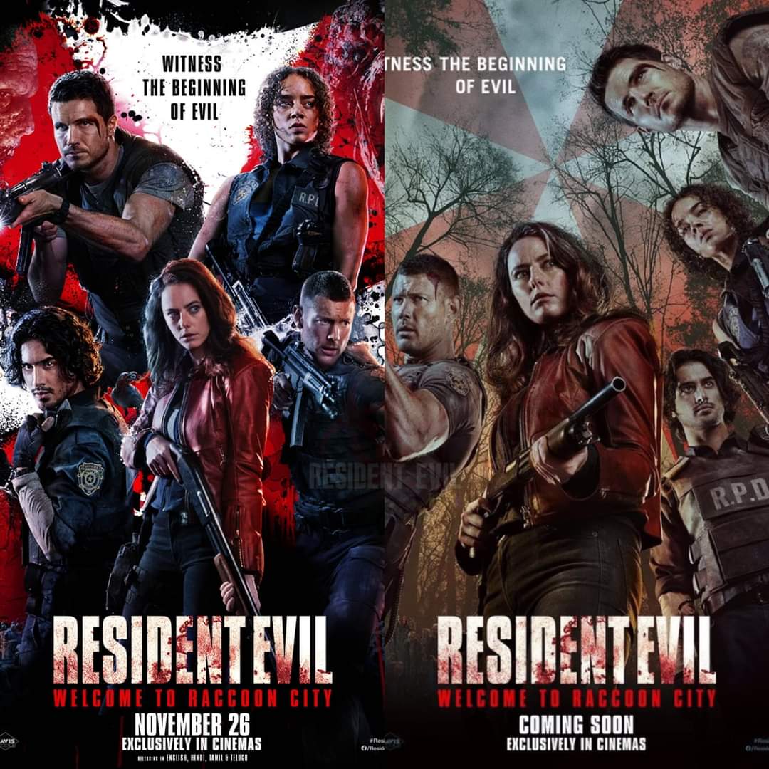 efoficial_'s tweet photo. Novos pôsteres do reboot cinematográfico de Resident Evil. Curtiu? O filme estreia em 2 de dezembro no Brasil. 🧟♂️🧟♀️
#espaçofogueteiros #residentevil #filme #posteres #capcom #sonypictures #survivalhorror #videogames #jillvalentine #chrisredfield #leonscottkennedy #claireredfield https://t.co/a29R1zwE3r