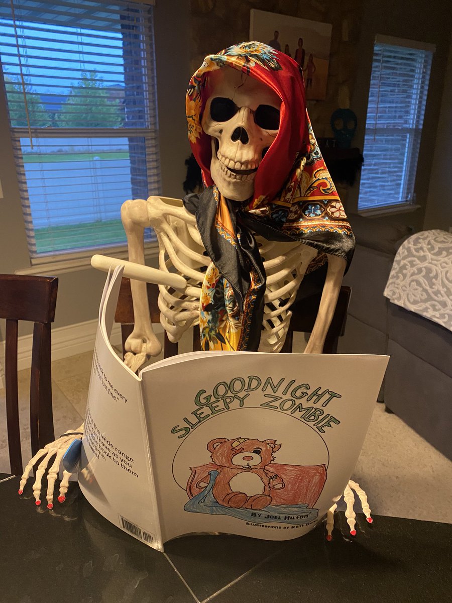 Hey <a href="/786Joel/">Joel</a> my girls thought Rosie needed a little light reading last night. And apparently there was a tiny knife mishap. Lately she’s been getting up to a lot of mischief at night when I’m asleep…