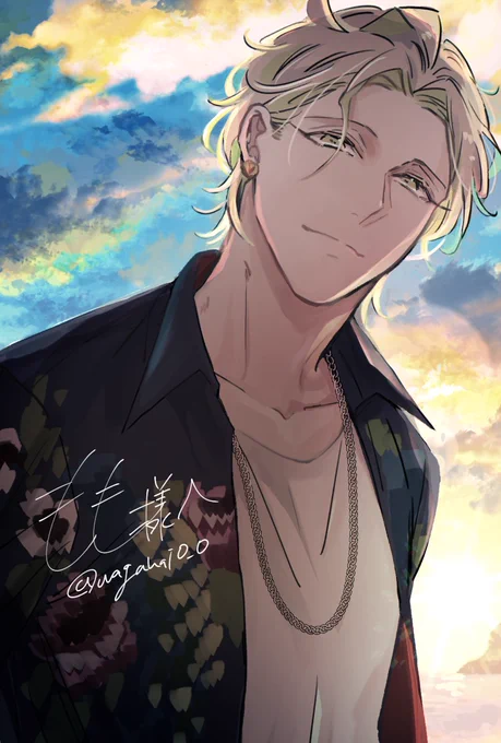 >EW03衣装の、夏全開な🥂とおまけ✈🌴 