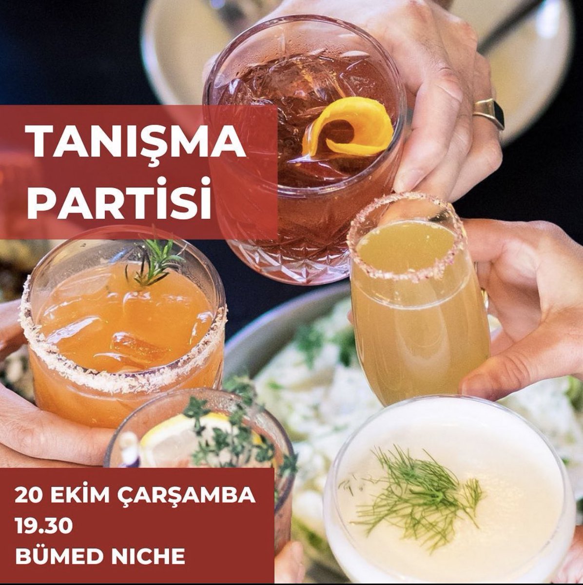 BuGusto's tweet photo. BuGusto’dan herkese selamlar! 🤸‍♂️ Hepinizi aramızda görmeyi iple çektiğimiz tanışma partimiz 20 Ekim Çarşamba günü saat 19.30’da gerçekleşecek. 🥳 Hem tanışmak hem de nasıl bir dönem geçireceğimiz hakkında sohbet etmek isteyen herkesi Niche’ye bekliyoruz! Görüşmek üzere 🤩🤩🤩 https://t.co/3UCaUkNaHY