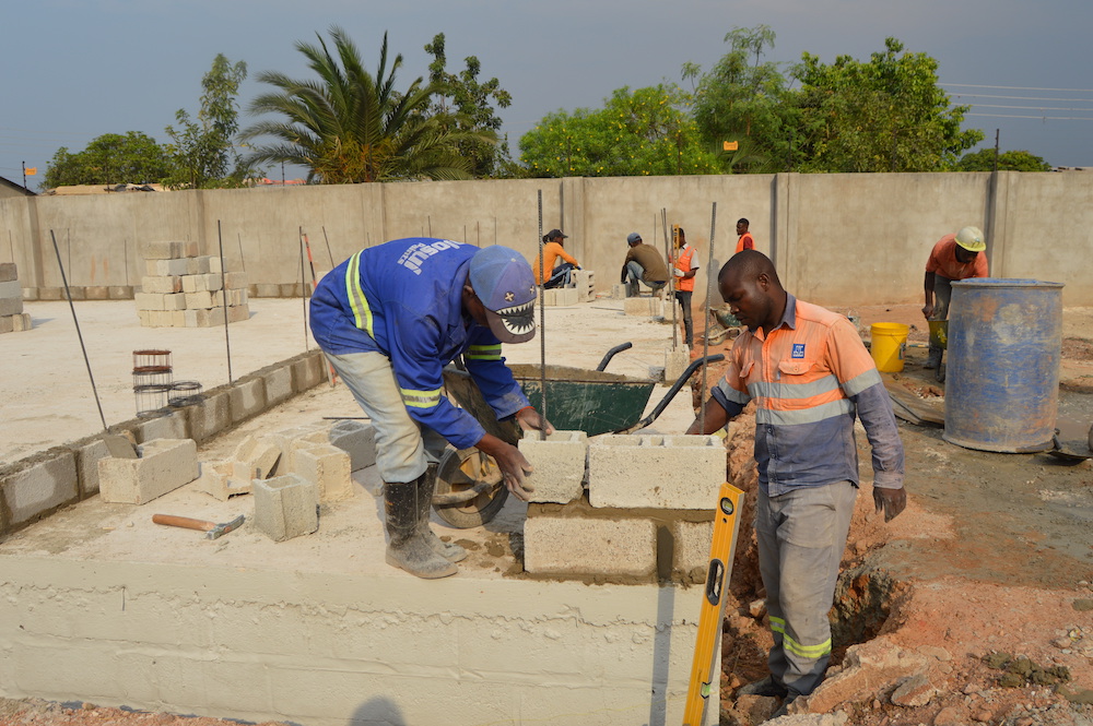 impact1zambia's tweet photo. You did it! 🎉 Our building campaign is now FULLY FUNDED, and the walls are going up on our new Center. Thank you to everyone who has made this possible. Because of you, we willl be able to impact more children with a life-changing education! https://t.co/XdxqjG9F2p