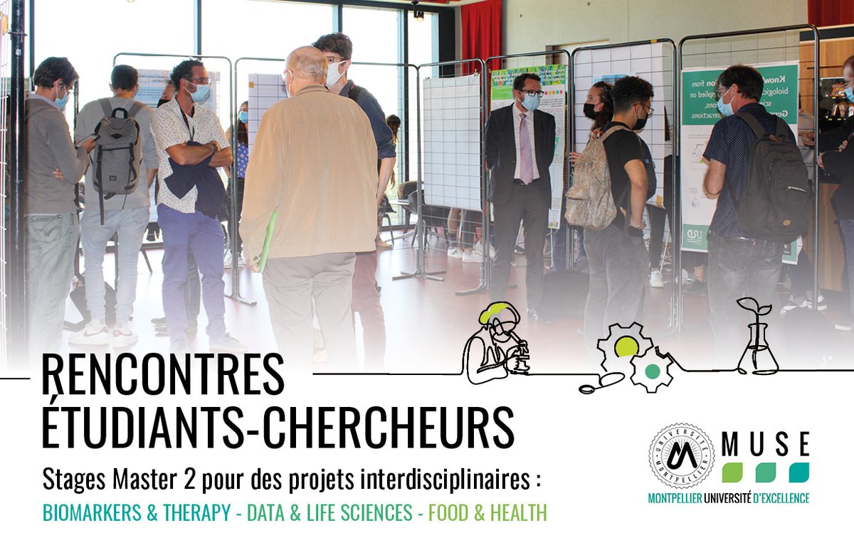 [Rencontres étudiants-chercheurs] 
Vous pouvez vivre ou revivre en image &amp; en vidéo les Rencontres étudiants-chercheurs qui se sont déroulées le 30 septembre 2021 à la nouvelle faculté de médecine de Montpellier 
👉 cutt.ly/LE5GrF3