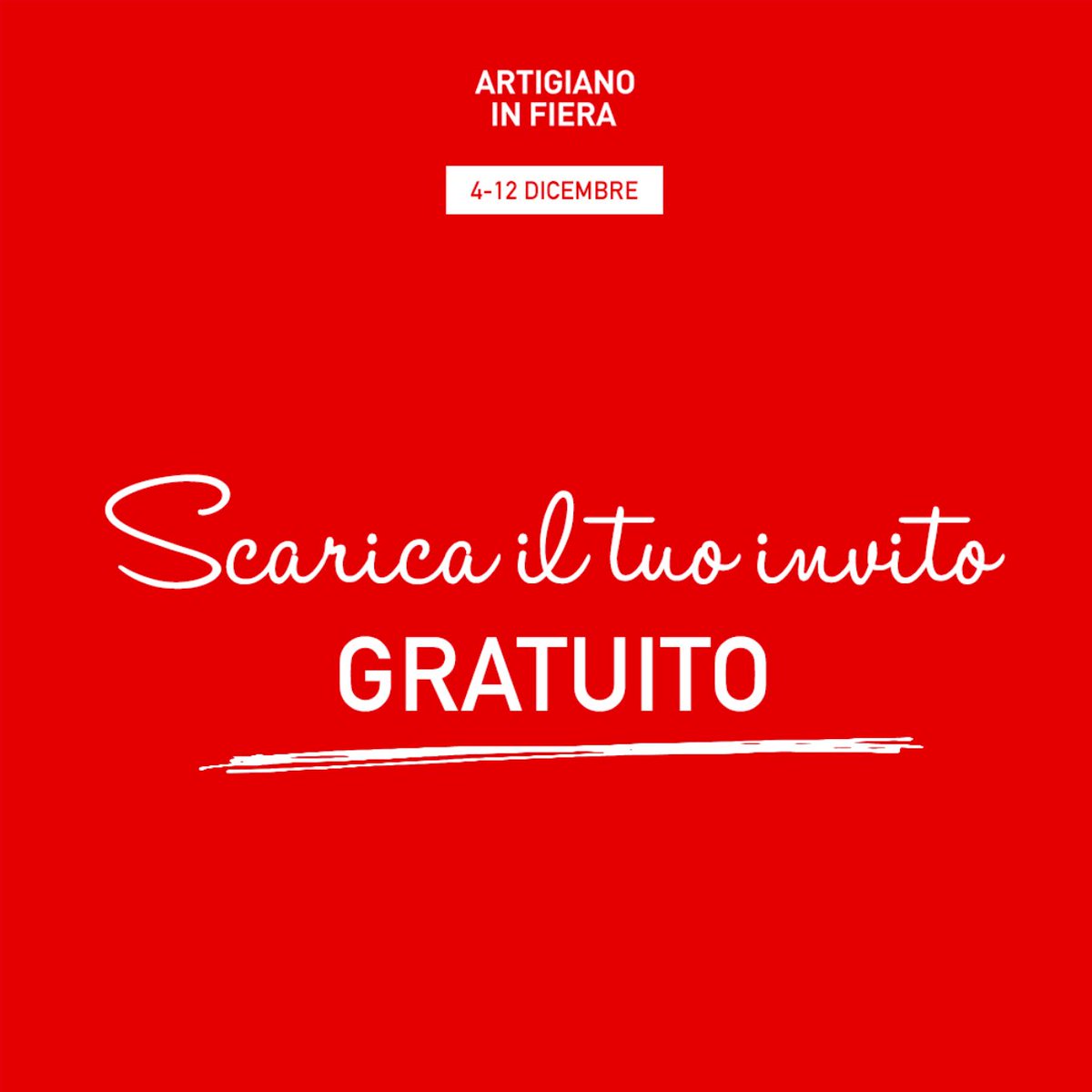 artigiano_fiera's tweet photo. 🎯 CI SIAMO! Da oggi a questo link https://t.co/LdYRhSsRb6 puoi scaricare il tuo invito gratuito per accedere all’evento dal 4 al 12 dicembre a Fieramilano (Rho).
#milano #19ottobre #registrazioni #artigianoinfiera https://t.co/KbwoBwTrVY