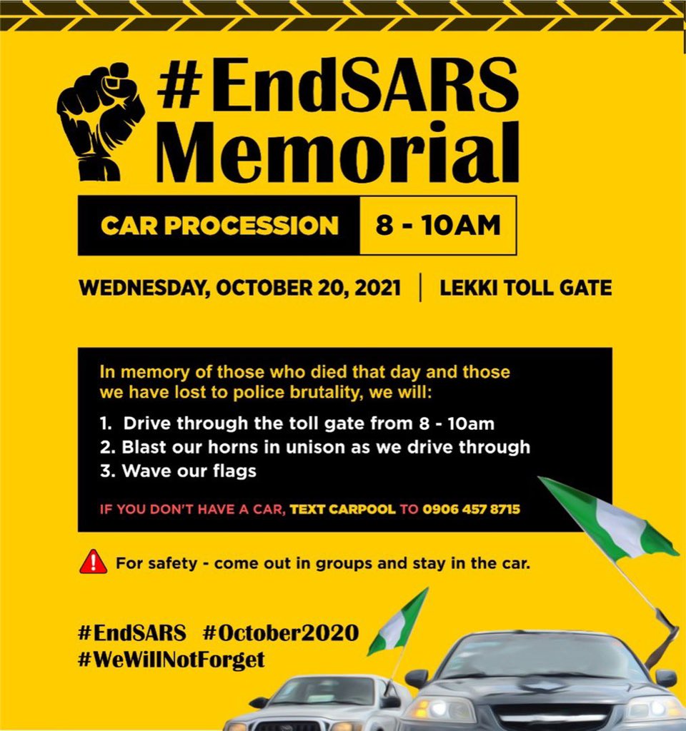 CallMeGozie_'s tweet image. ❤️ #EndSARS
#EndSarsMemorial 
#October2020
#WeWillNotForget