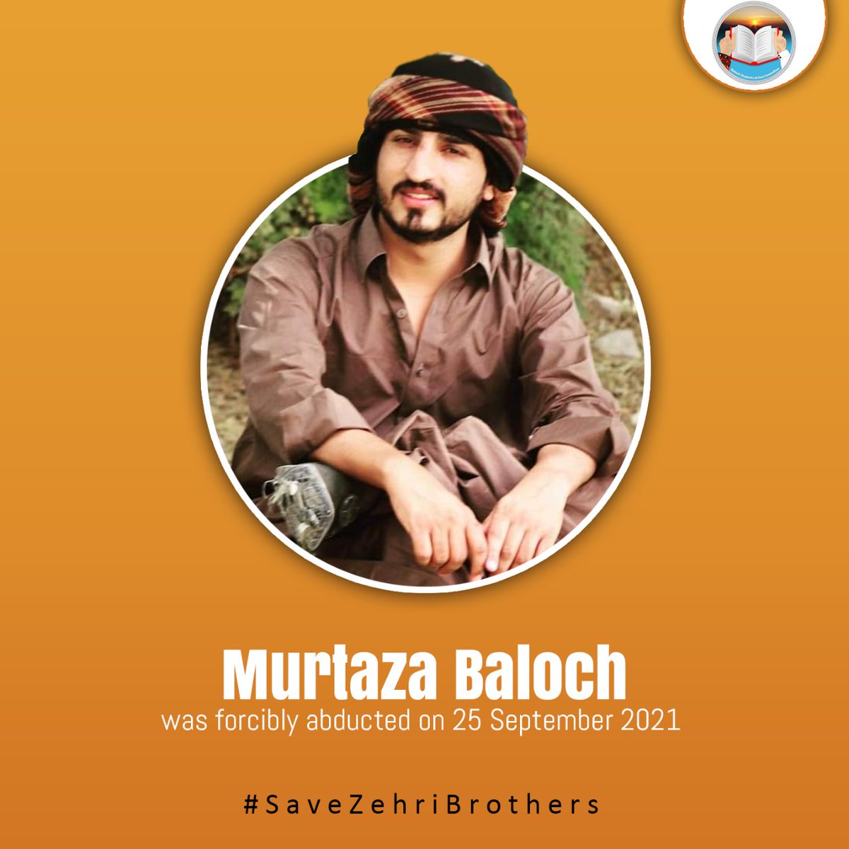 BSAC_org's tweet photo. Cousin of Chairperson Sabiha Baloch has been forcibly abducted on 25 September 2021. She is a political activist and one of the renowned student leader. Threatening her family 4 being political activist is quite henious and we'll resist against such behavior. 
#SaveZehriBrothers https://t.co/lgaktz5t5l