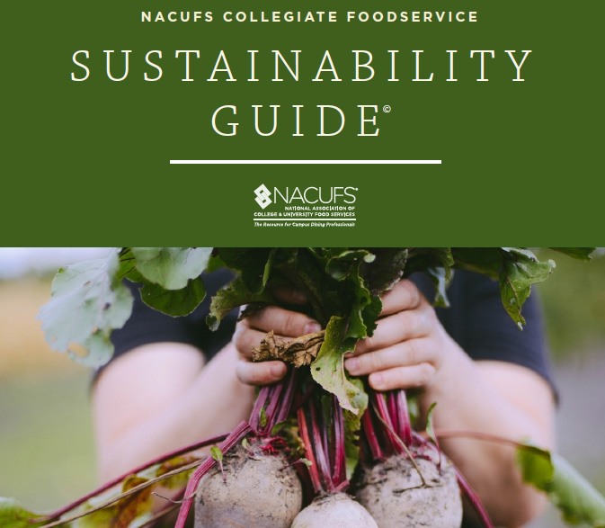 NACUFS's tweet image. The opportunity to help collegiate foodservice operations across the globe contribute to a better world is uncovered in the NACUFS Collegiate Foodservice Sustainability Guide©. More information: nacufs.org/Sustainability… #collegiatefoodservice #sustainability #collegiatedining
