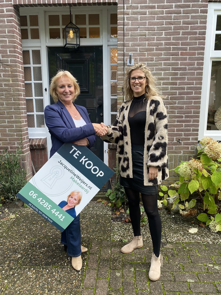 Weer een nieuw lid voor TopsUPport, makelaar Jacqueline Weijers helpt graag mee de dromen van onze talenten te verwezenlijken! Dank!