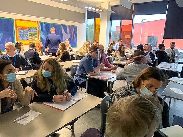 Twickenhamsch's tweet photo. Teach Meet this morning was delivered by @TabbersC , our Head of Geography on Year 11 Revision techniques. Our students are so lucky to have such brilliant innovative teachers who will do everything to provide the best outcomes for them. https://t.co/LzbKsTWVZI